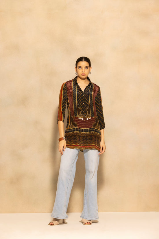 Multi Printed Top