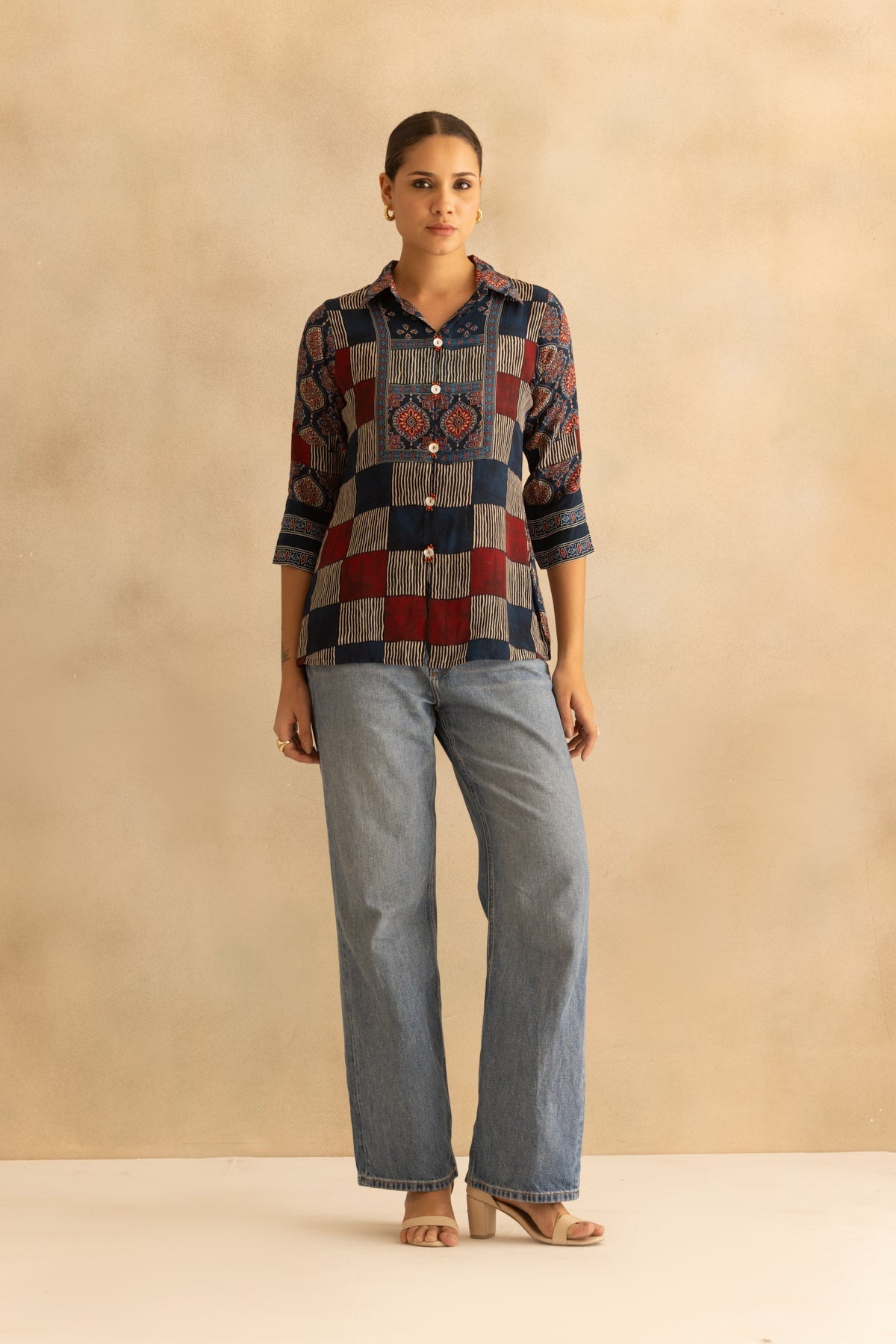 Multi Printed Top