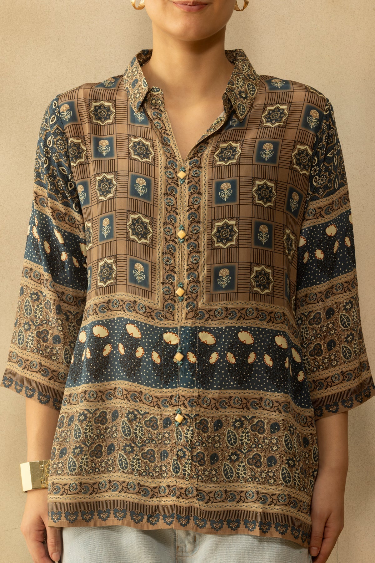 Multi Printed Top