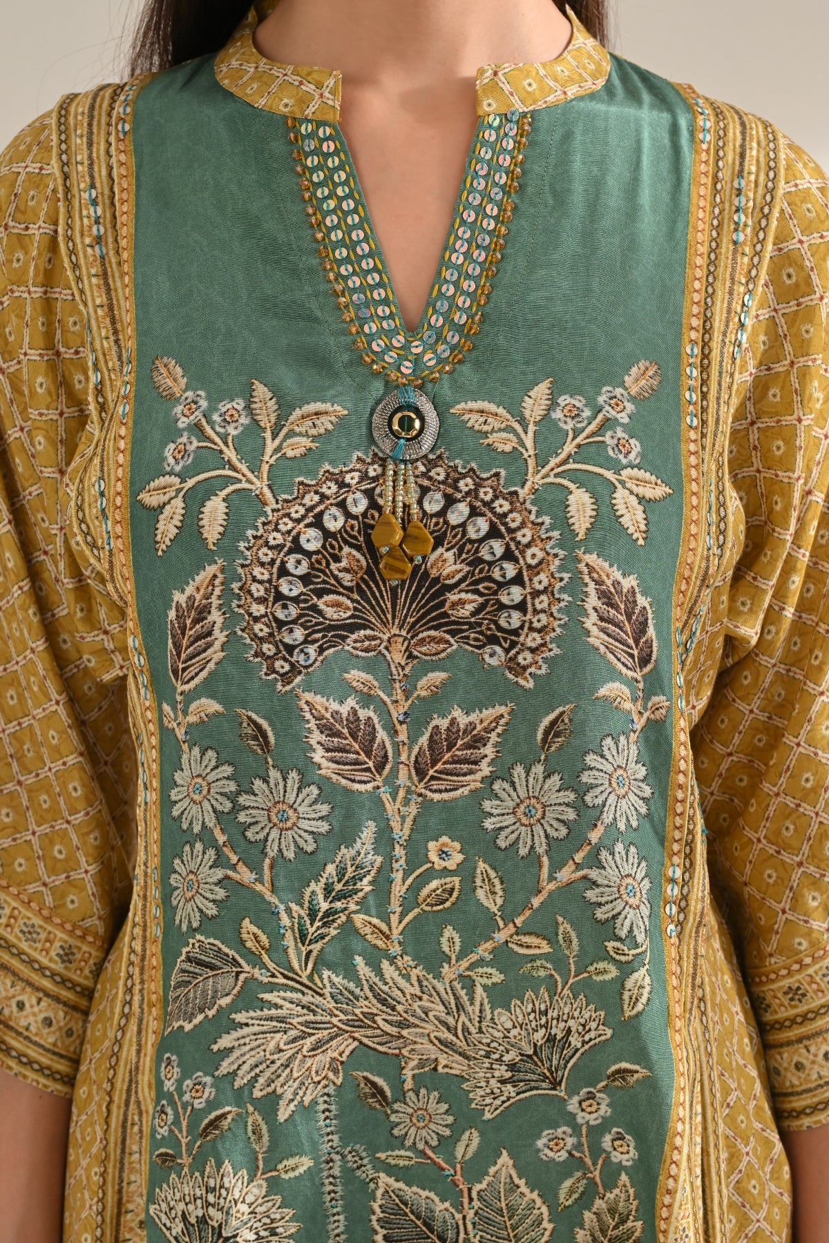 Yellow Floral Printed Co-Ord Set