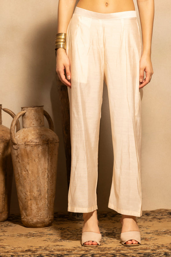 Beige Printed Kurta 3 Pcs Set